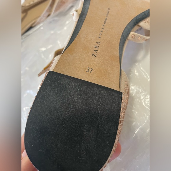 Zara pointed toe flats size 37 - Picture 9 of 12